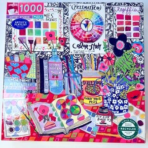 🧩 Eeboo “Artist’s Studio “ 1000 piece puzzle.